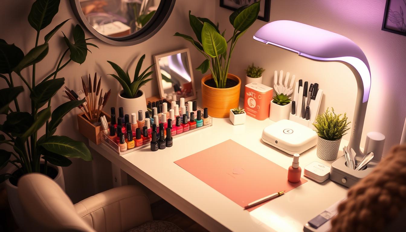 como fazer unhas de gel em casa