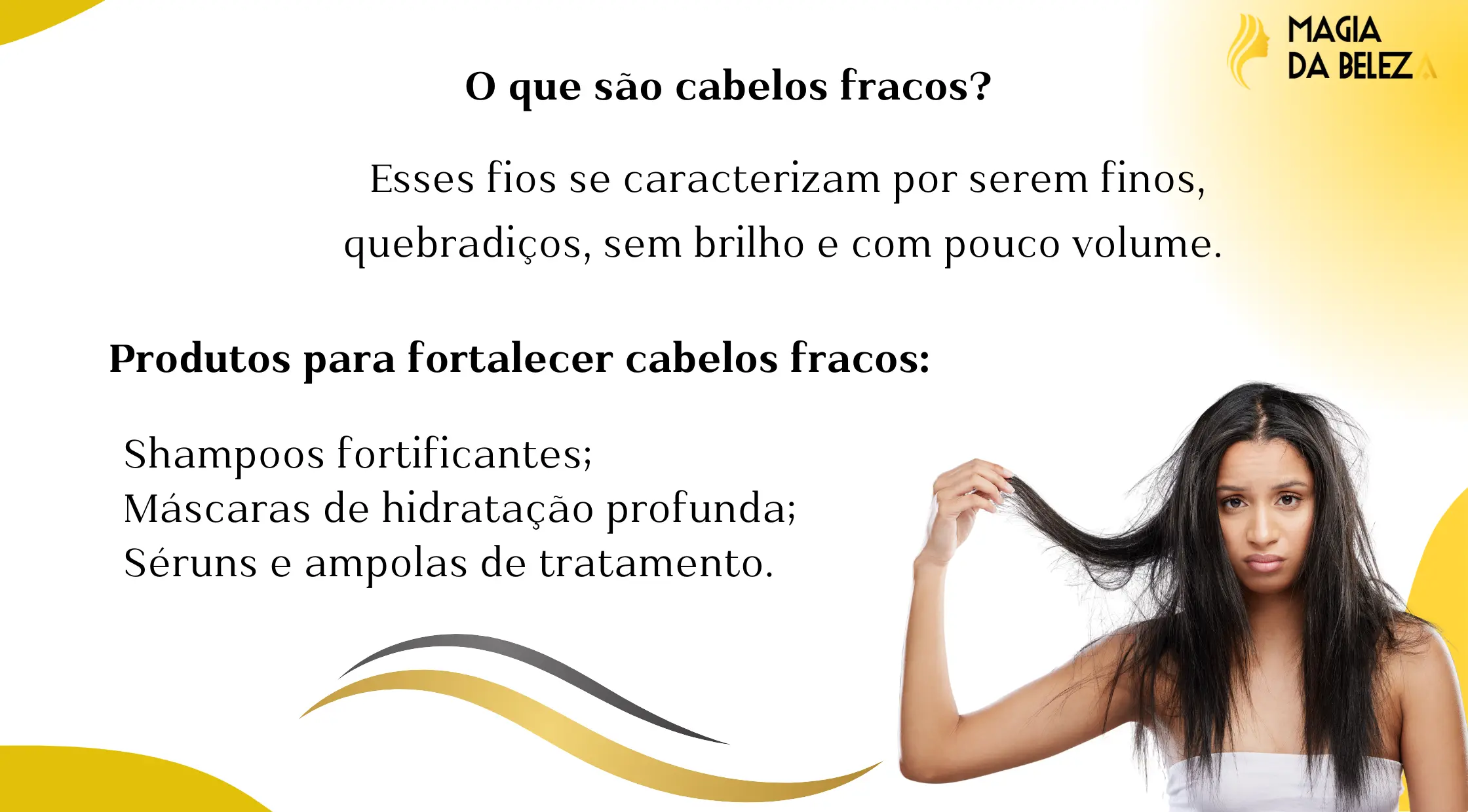 produtos para fortalecer cabelos fracos