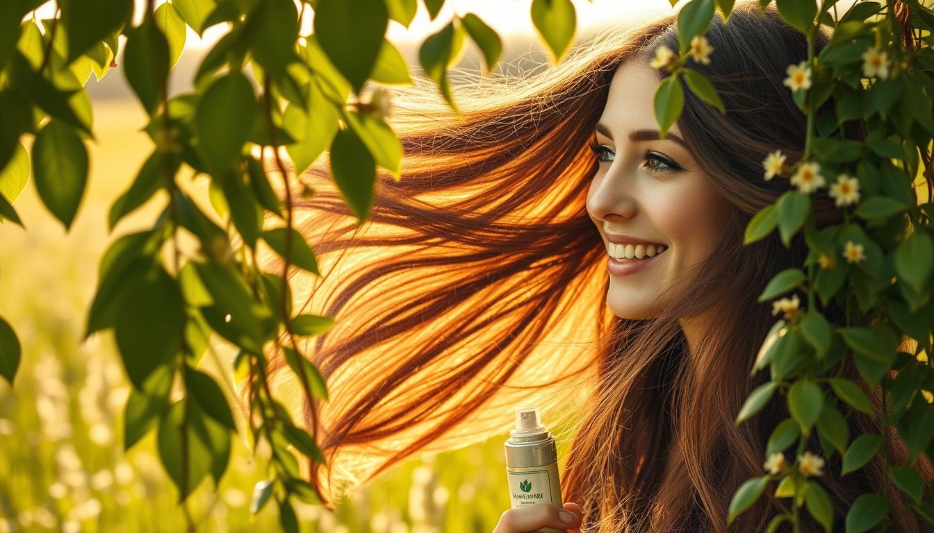 Como Fazer um Spray Capilar Natural para Brilho e Hidratação