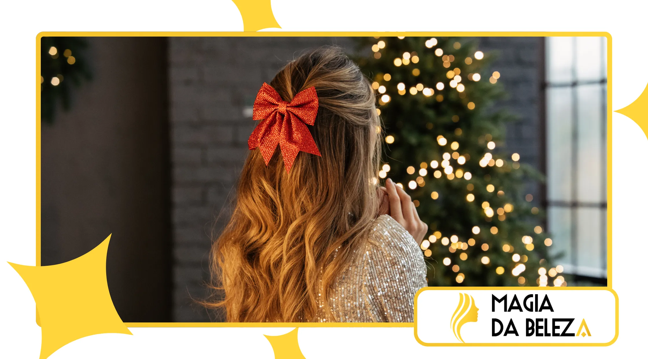 Acessórios de cabelo para Natal