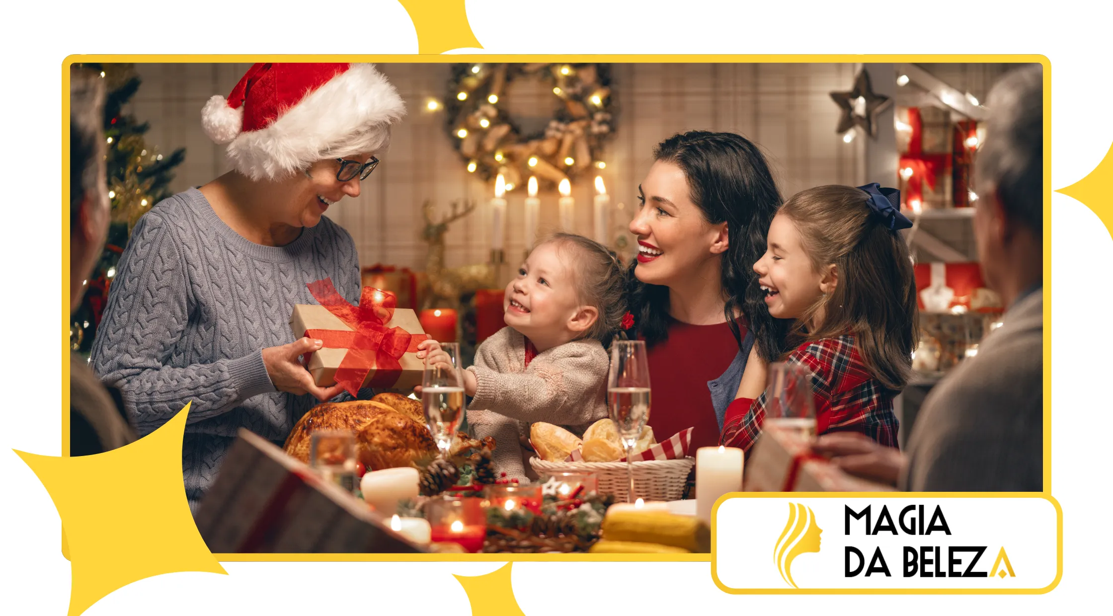 interações familiares mais leves no Natal