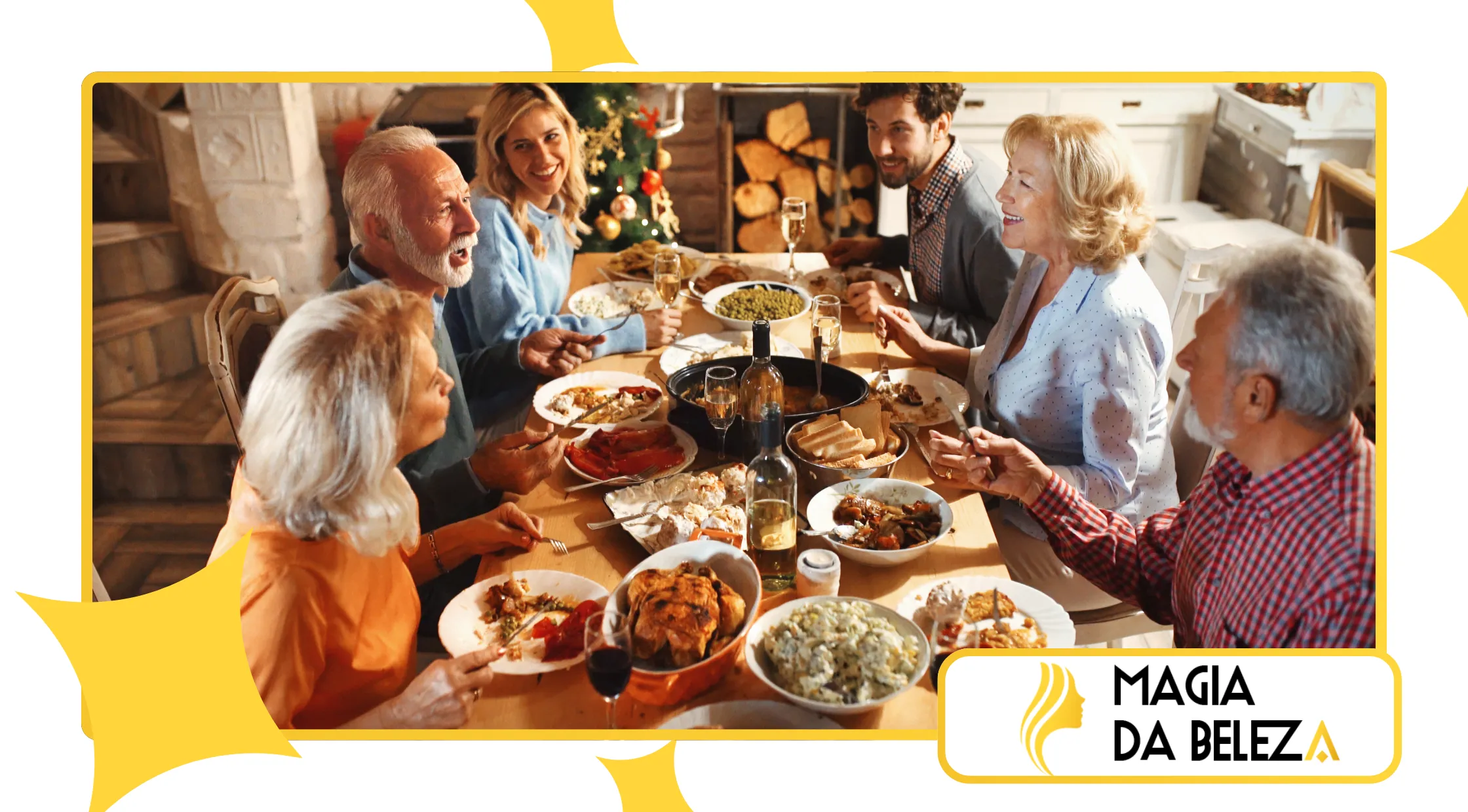 interações familiares mais leves no Natal